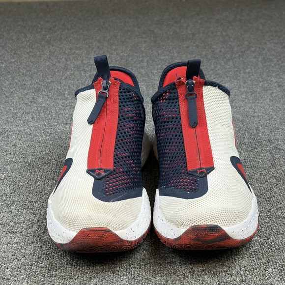 Nike PG 4 USA Basketball Shoes CD5079-101 White Obsidian Red Mens Size 11 main image 5